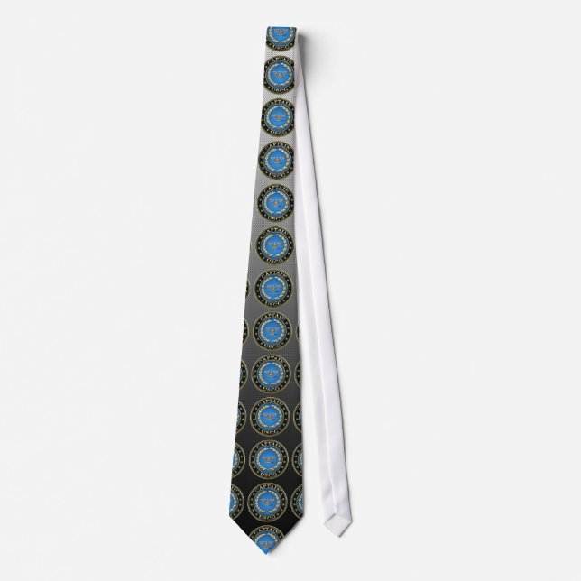 [600] Coast Guard: Captain (CAPT) Tie (Front)