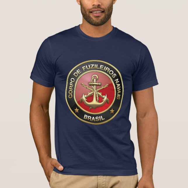 [600] Corpo De Fuzileiros Navais [Brasil] (CFN) T-Shirt (Front)
