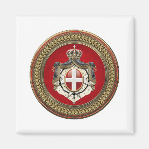 [600] Order of Malta - SMOM Coat of Arms Magnet
