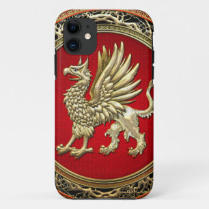 [600] Sacred Gold Griffin iPhone 11 Case