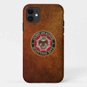 [600] Scottish Rite Double-headed Eagle iPhone 11 Case