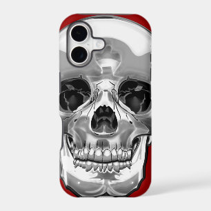 [600] Silver Human Skull