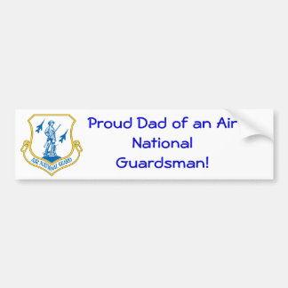 600px-US_Air_National_Guard_Insignia.svg, Proud... Bumper Sticker