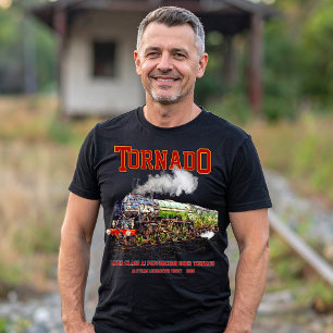 60163 Tornado Vintage Steam Train Locomotive  T-Shirt