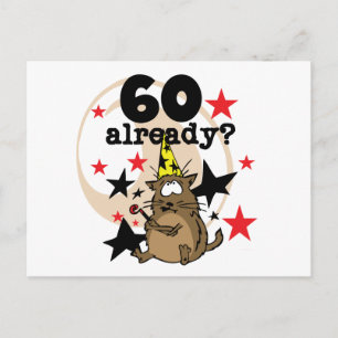 60 Already Birthday Postcard