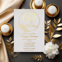 60 and Fabulous 60th Birthday Party Stamped