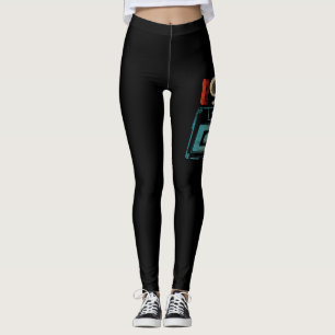 60 Birthday Gifts Year Old Made in 1962 Cassette Leggings