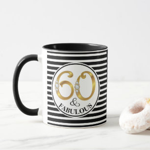 60 & Fabulous Birthday Cup/Mug Mug