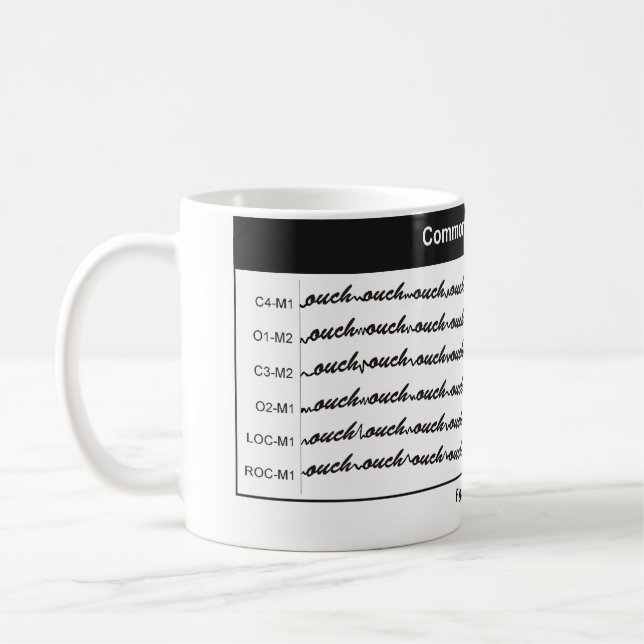 60 Hertz Coffee Mug (Left)