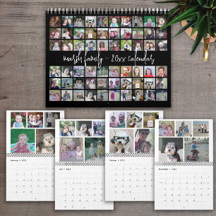 60 Photo - Custom Modern Family Template - 2023 Calendar