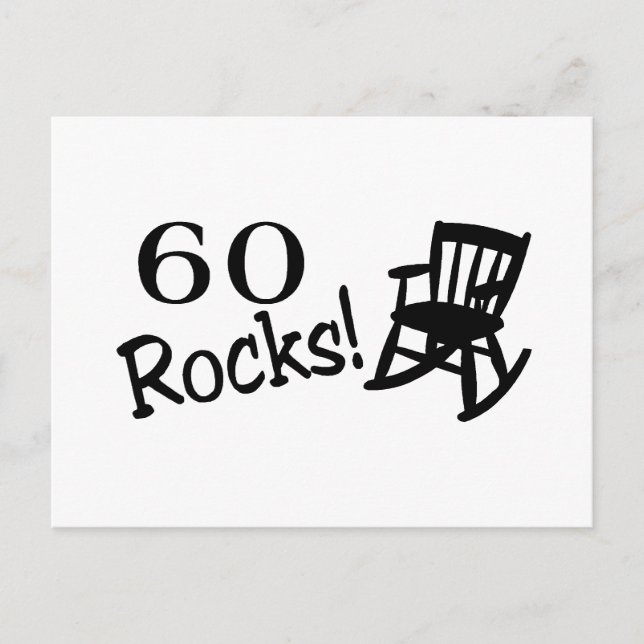 60 Rocks (Rocker) Postcard (Front)