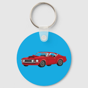 60´s muscle car key ring