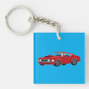 60´s muscle car key ring