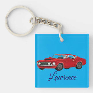 60´s muscle car key ring