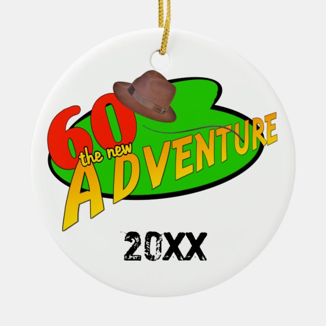 60 The New Adventure Keepsake Ornament (Front)