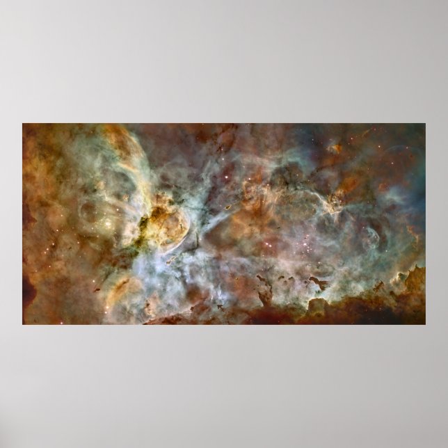 60"x30" Hubble - Carina Nebula Star Birth Poster (Front)