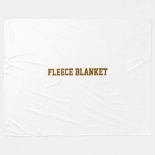 60" x 80" Fleece Blanket