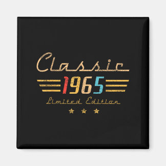 60 Year Old Gift Clic 1965 Limited Edition 60th Bi Magnet