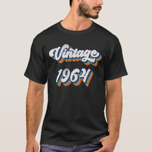 60 Year Old Gift Men Women Vintage 1964 60th Birth T-Shirt