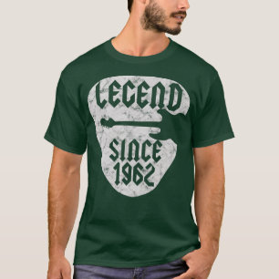 60 Year Old Guitarist Born in 1962 60th Birthday B T-Shirt