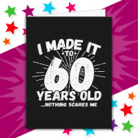 60 Year Old Sarcastic Meme Funny 60th Birthday