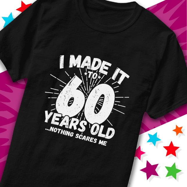 60 Year Old Sarcastic Meme Funny 60th Birthday T-Shirt (Creator Uploaded)