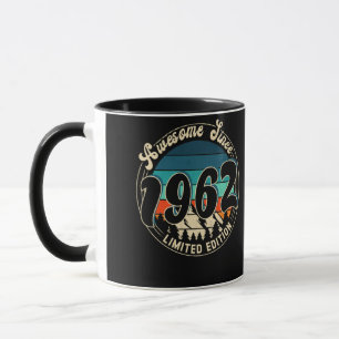 60 Year Old Vintage 60th Year Old Birthday 1962 Mug