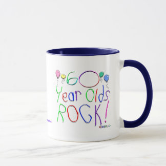 60 Year Olds Rock ! Mug
