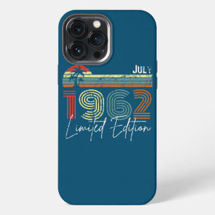 60 years July 1962 vintage limited edition iPhone 13 Pro Max Case