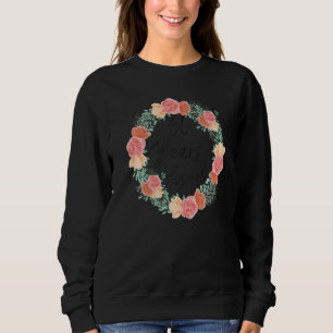 60 Years Loved Men Women 60 Years Old Florals 60th Sweatshirt