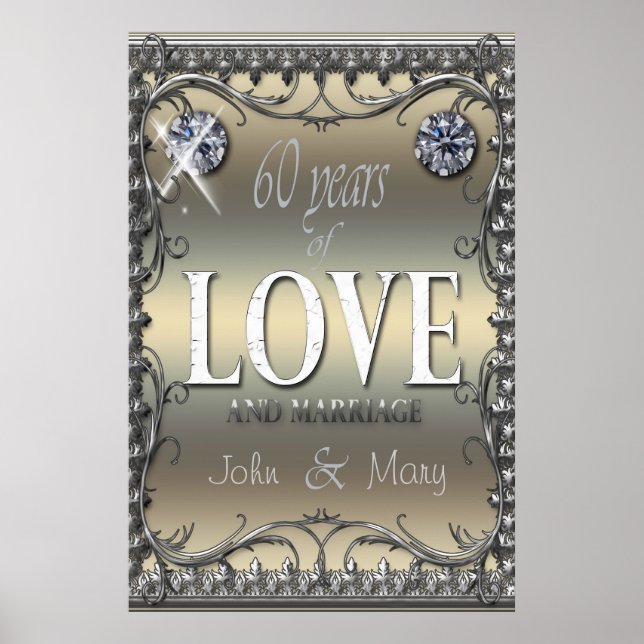 60 Years of Love Poster (Front)