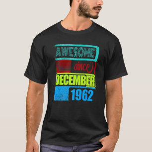 60 years old vintage 1962 born December fantastic T-Shirt