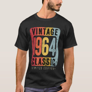 60 Years Old Vintage 1964 60th Birthday Decoration T-Shirt