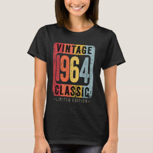 60 Years Old Vintage 1964 60th Birthday Decoration T-Shirt