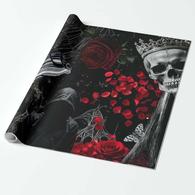 60lb Wrapping Paper Roll Haunting Adeline Zade Mea (Unrolled)