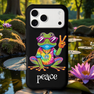 60s 70s Hippy Hippie Peace Frog