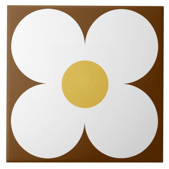 60s 70s retro flower tile (Front)