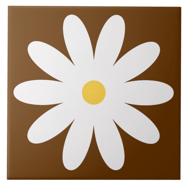 60s 70s retro flower tile (Front)