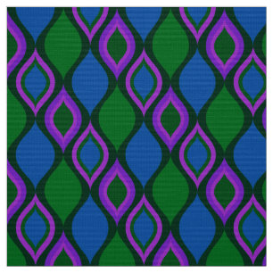 60s 70s retro mod fabric