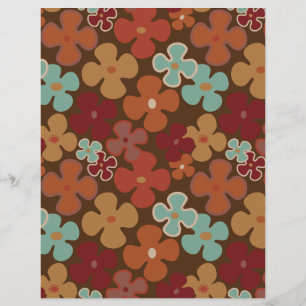 60s 70s retro mod paper print