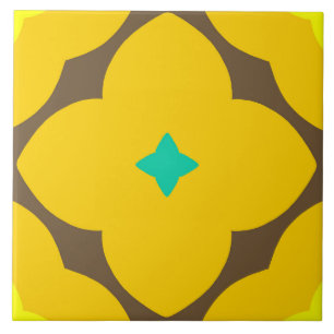 60s 70s retro tile