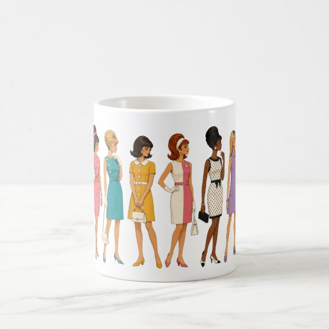 60's Fashion Icon Mug (Center)
