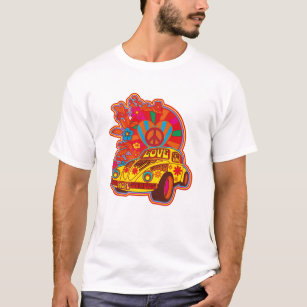 60s Flower Power T-Shirts & Shirt Designs