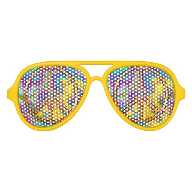 60's Groove Aviator Sunglasses (Front)