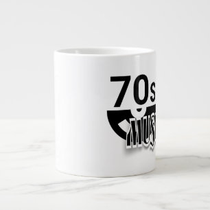 60s Music - Jumbo Mug