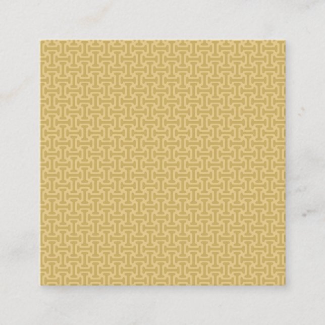 60s Paper Pattern Enclosure Card (Front)