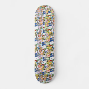 60s Peter Max style flower girly Skateboards