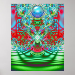 60's Rainbow Dream Poster