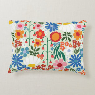 60s Retro Summer Decorative Cushion