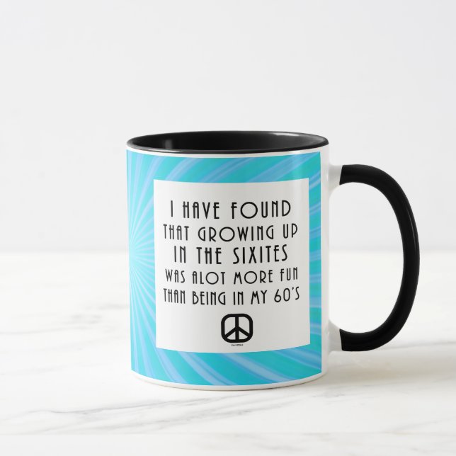 60's vs 1960's 11oz mug (Right)